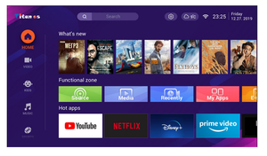 <strong>40</strong> <strong>Inch</strong> HD LED <strong>TV</strong> Ultra Slim Frameless Smart <strong>TV</strong> with Stereo Audio for Home Living Room - Product Image 6