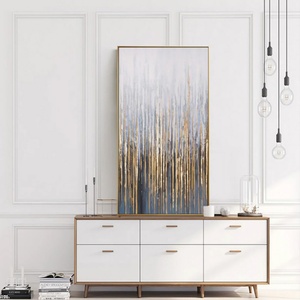 Arte Contemporáneo en Lienzo, Pintura Enmarcada Hecha a Mano, Decoración de Pared para Hogar u Hotel, Arte Abstracto, Texturizado en 3D, Acrílico, Naturaleza Muerta de Gran Tamaño - Product Image 6