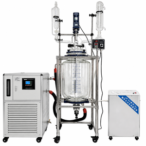 Reattore in Vetro Incamiciato di Alta Qualità 100L-200L con Agitazione, Motore e Pompa per Reazioni Automatiche - Product Image 3