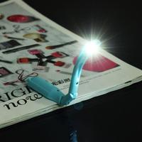 Mini Lampe de Lecture LED à Clip, Luminosité Réglable, Lampe de Livre Portable USB pour Étudiants, Voyages, Lecture Nocturne – En Stock