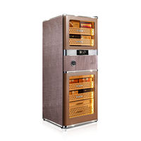 Humidor à cigares de luxe Raching RR880, grande capacité, réfrigérateur à compresseur, refroidissement électronique, contrôle à empreinte digitale, application mobile, télécommande