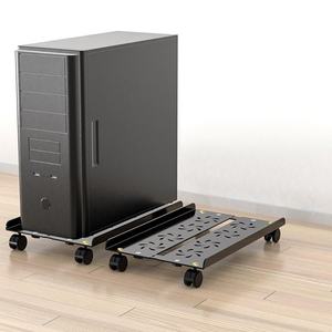 Support <span class=keywords><strong>de</strong></span> CPU mobile en métal réglable, support <span class=keywords><strong>de</strong></span> <span class=keywords><strong>tour</strong></span> <span class=keywords><strong>de</strong></span> PC ventilé, 4 <span class=keywords><strong>roulettes</strong></span>, type debout, support <span class=keywords><strong>de</strong></span> bureau à domicile - Product Image 2