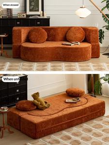 Canapé-lit de loisirs pliable à double usage pour <span class=keywords><strong>salon</strong></span>, nouveau tissu de compression sous vide pour le commerce extérieur, Alpha Sofa - Product Image 6