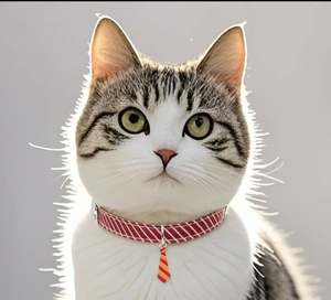 Collier de chien de luxe de haute qualité, ornement de cou d'animal familier collier de chaton décoratif sangle de cou de chiot collier réglable de chat de chien - Product Image 6