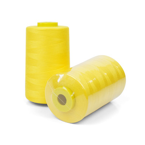 Hilo de coser de poliéster <span class=keywords><strong>402</strong></span> hilado para materiales industriales, hilo de costura para máquina de coser, hilo teñido, hilo de poliéster - Product Image 2