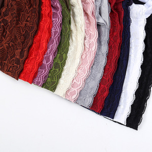 <span class=keywords><strong>Bonnet</strong></span> Turban Doux à <span class=keywords><strong>Nouer</strong></span>, en Jersey Stretch, <span class=keywords><strong>Sous</strong></span>-<span class=keywords><strong>Hijab</strong></span>, Voile de Tête pour Femme Musulmane, avec Capuches en Patchwork de Dentelle et Dos Élastique - Product Image 6