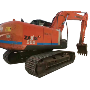 Excavatrice utilisée par machine de bonne qualité Hitachi EX200 ZX200 20ton à vendre avec le prix inférieur dans la marque de ShangHai Japon - Product Image 1