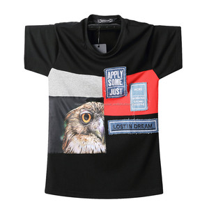 Ropa Casual de algodón OEM hombres <span class=keywords><strong>s</strong></span> camisas bordado T camisa de manga corta los hombres T camisa tops - Product Image 1