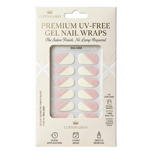 Nouvelles Bandes de Gel Semi-Durcies Sans HEMA, Certifiées CE, Sans UV, Inspirées de la <span class=keywords><strong>K</strong></span>-Beauty, Tenue 14 Jours pour la Saint-Valentin 2026 - Product Image 1