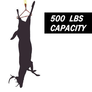 Sistema de Elevación de Alta Resistencia con Polea Doble y Gancho de 500 LB, Elevador de Gran Capacidad para Uso en Campo y Granja - Product Image 2