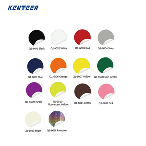 Matériaux de transfert thermique HTV flexibles Kenteer, transferts en vinyle 3D PU Flock Puff, rouleaux de vinyle thermique en mousse, <span class=keywords><strong>film</strong></span> de transfert pour produits - Product Image 4