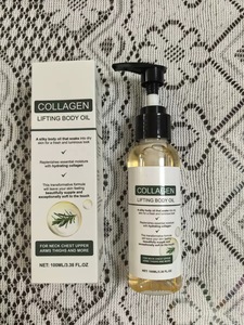 Produits de soin corporel naturels, nourrissants, hydratants, adoucissants, huile corporelle liftante au collagène 100 ml, peau lisse pour femmes, marque privée - Product Image 6
