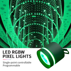 Светодиодные прожекторы RGB/RGBW Magic Colour с управлением DMX512, синхронизацией с музыкой и эффектом кристалла - Product Image 1