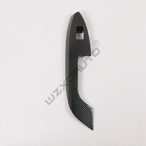 Cache-interrupteur de lève-vitre WZXD motif fibre de carbone, amélioration intérieure, accessoires auto pour Land Cruiser LC300 2022 2023 - Product Image 6