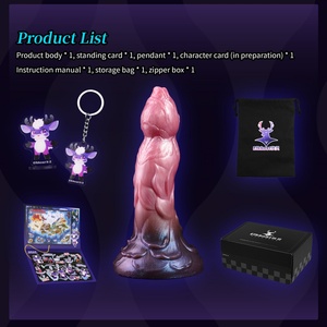 Mutated Eclipse Flower <b>Dildo</b> Fantasy Art Double Layer <b>Dildo</b> Vaginal Massage G-spot Masturbation Anal Plug Adult Toy Manufacturer - Product Image 5