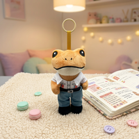 Boneka Hewan Lucu Grosir, Boneka Plush Lembut, Figur Karakter Anime, Hadiah OEM