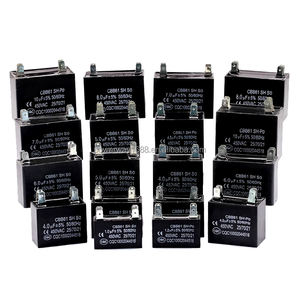 Condensador de ventilador 1,2 UF 1,5 UF 1,8 UF 2UF 2,5 UF 250VAC 300VAC <span class=keywords><strong>450VAC</strong></span> <span class=keywords><strong>CBB61</strong></span> Cable o terminal de condensador - Product Image 5