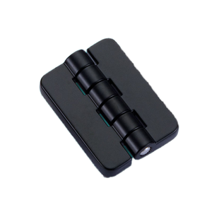 Charnière bout <span class=keywords><strong>à</strong></span> bout d'angle d'ouverture de 180 degrés peinte en noir en alliage de zinc pour charnières de porte et de fenêtre électriques de mini châssis - Product Image 4