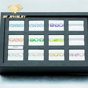 Batu Zirkonia Kubik Potongan <span class=keywords><strong>Oval</strong></span> Ice Flower, Batu CZ Bentuk <span class=keywords><strong>Oval</strong></span> Putih, Batu Permata Zirkon Lepas - Product Image 4