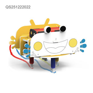 Juego de Ciencias <span class=keywords><strong>STEAM</strong></span> Mini para Preescolar, Juguete Educativo de Papel, Rompecabezas 3D, Manualidades, Pintura, Linterna, Juguetes para Niños - Product Image 2