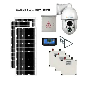 Cámara de vigilancia profesional ra de 360 MP domo de velocidad cctv, PTZ, red 4g lte, seguridad solar, gsm, ip, 18x