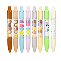 Stylos gel créatifs de style brochettes à haute valeur esthétique, vente en gros, papeterie mignonne pour étudiants