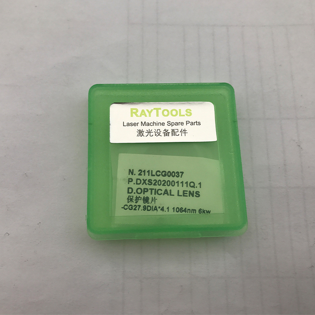 D27.9 T4.1 Laser Protective Lens for 0-6kw Fiber Laser Cutting Machine