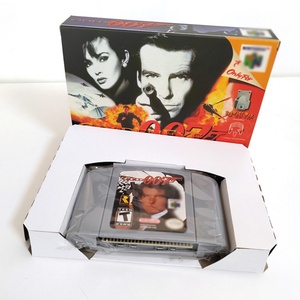 In Stock USA Version English Language Retro Video <b>Games</b> Cartridge N64 <b>Games</b> Golden Eye 007 with Retail Box - Product Image 1