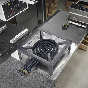 Peinture noire cuisinière à gaz à 4 anneaux nouveau modèle de brûleur en fonte haute puissance pour <span class=keywords><strong>Wok</strong></span> et cuisson - Product Image 6