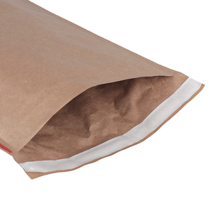 Enveloppes postales kraft en papier rembourrées biodégradables en nid d'abeille pour vêtements - Product Image 1
