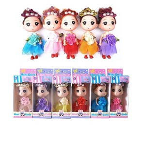 Muñeca pequeña de belleza para bebé, juguete de cuerpo sólido de 3 pulgadas - Product Image 4