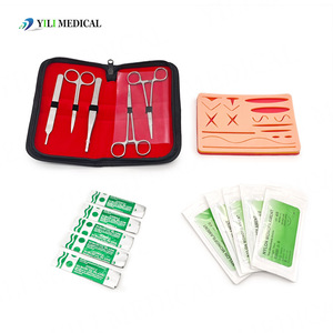 Export-oriented silicone skin pads, surgical <b>suture</b> practice instrument <b>kits</b>, surgical training <b>kits</b> for medical students, CE - Product Image 3