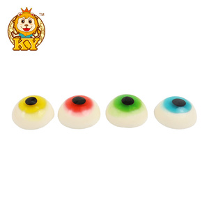 Manufacturer Wholesale Gummy Candy Ball Glasses Shape Fruity Flavor Gummy Candy for <strong>Halloween</strong> Party - Product Image 2