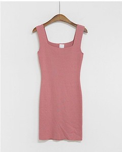Commercio all'ingrosso Sexy Aderente All-match Della Maglia Che Basa Pannello Esterno di Scarsità FemaleSlim Mid-Lunghezza del Sacchetto Hip Senza Maniche In Maglia <span class=keywords><strong>vestito</strong></span> - Product Image 6