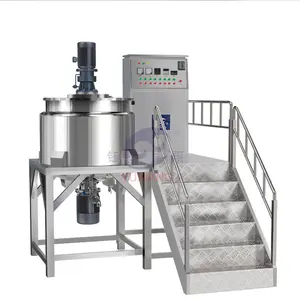 Liquid Detergent Machine Yuxiang200Lliquid Soap Detergent Production Line With Mixer Blade Machine To Make Liquid Soap