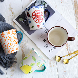 Tazas de cerámica pintadas a mano, tazas de café de alta calidad para oficina, tazas de cerámica para el hogar, procesamiento de logotipos disponible. - Product Image 1