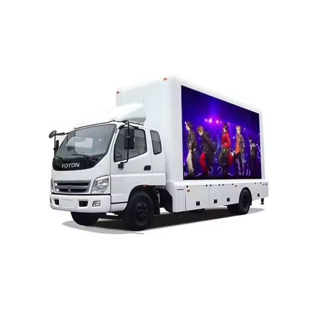 Advertising Vehicle LED Display Screen Outdoor