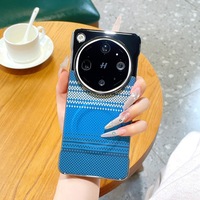 Étui de téléphone magnétique sans fil en PC rigide avec processus d'électrodéposition, motif imitation fibre, pour OPPO Find X9 X9 Ultra X9s Pro