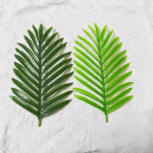Grandes feuilles de tournesol et de fougère dispersées, <span class=keywords><strong>d</strong></span>écoration intérieure, horticulture, plantes artificielles vertes pour un bel aménagement intérieur - Product Image 4