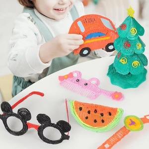 Children Blue Multi-Functional <b>Filament</b> Low Temperature Wireless Enlightenment Creative Graffiti Toy <b>3D</b> Printing <b>Pen</b> Painting - Product Image 1