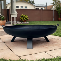 Table de foyer au gaz YIJIE moderne en bronze de silicone, 1 mètre (100 cm, 1000 mm), design nid d'oiseau, sans fumée, revêtement poudré, pour cuisson extérieure et terrasse
