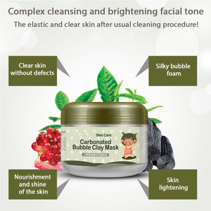 Chăm Sóc Da Làm Trắng Có Ga Bong Bóng Đất Sét Oxy Hữu Cơ Mặt Nạ Bùn - Product Image 4