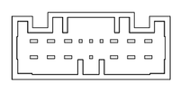 Interruptor Maestro Izquierdo de Elevalunas Eléctrico OEM de 16 Pines 8608A331 para MITSUBISHI OUTLANDER 2015, Piezas de Repuesto para Elevalunas de Coche