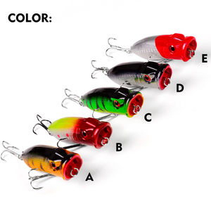 <span class=keywords><strong>AliEXPRESS</strong></span> Vente Flash 11g 7.3cm Leurre flottant ABS Popper Walker Wobbler pour la pêche au brochet et au black-bass, Leurre dur - Product Image 2