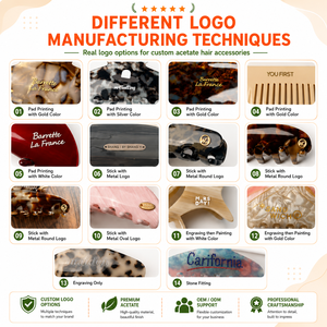 <span class=keywords><strong>Ume</strong></span> - Accesorios para el Cabello Personalizados y Creativos para Mujer, Fabricante Profesional de Pinzas y Horquillas para el Cabello de Acetato, OEM/ODM - Product Image 3