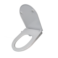 Siège de toilette électrique chauffant en forme de U avec veilleuse LED