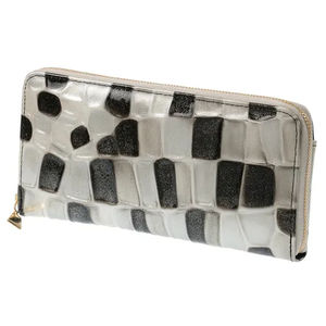 Hot sale luxury designer wallet retro plaid long wallet cow leather leather <b>coin</b> <b>purse</b> money card holder women's fashion bag - Product Image 6
