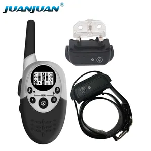 Waterproof 1000m Dog Training Collar Pet Stop Barking Vibration Shock Receiver with LCD Display