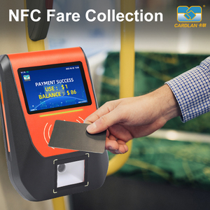 Thành phố xe buýt thiết bị đầu cuối POS/NFC thẻ POS, Trung Quốc nhà máy Pos Nhà cung cấp hỗ trợ Wifi/GPRS/4 gam cho dữ liệu Bộ sưu tập - Product Image 5