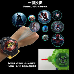 นาฬิกาเด็กแบบฉายภาพการ์ตูนแปลงร่าง ของเล่นดิจิตอล ขายตรง นาฬิกาเด็ก - Product Image 5